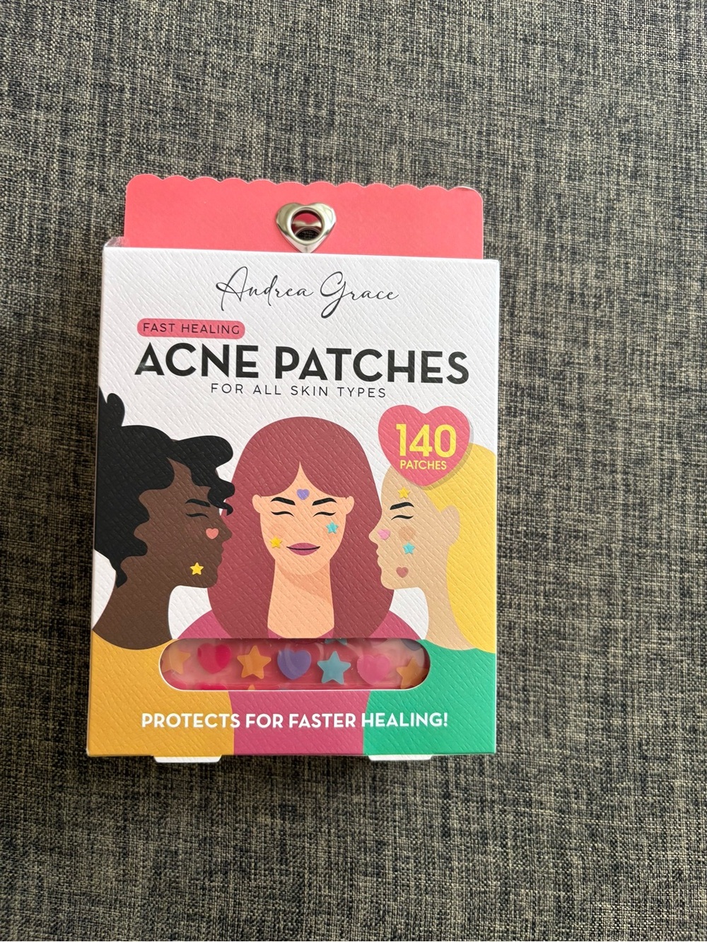 Pink Acne Patches - 140 Fast-Healing Blemish Patches